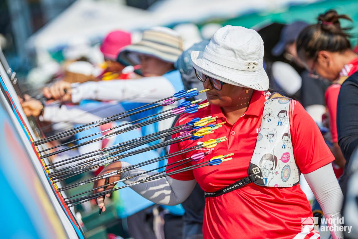 Dhiraj and Tarundeep Rai win opening round matches in Archery World Cup